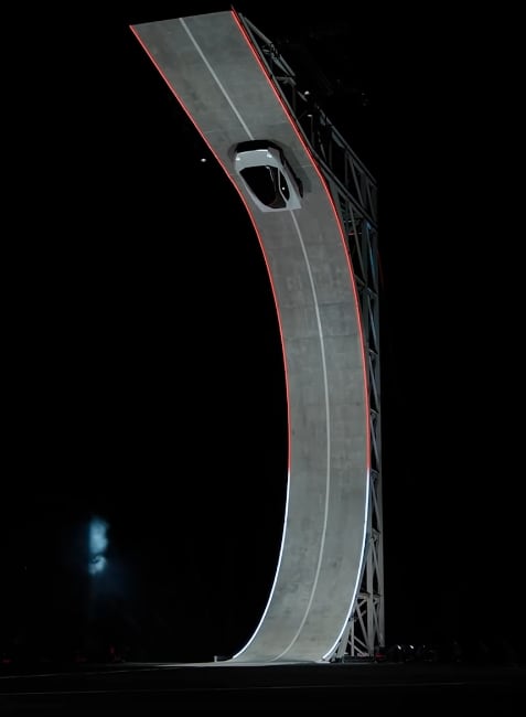 Telsa presentó su auto deportivo Roadster con motores de SpaceX. (Tesla)