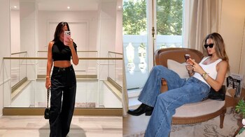 En octubre pasado, uno de los looks urbanos de Antonela había sido tomado por la actriz (Instagram)