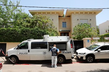 La policía acordonó el domicilio