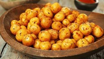 Dos variedades de papa colombiana