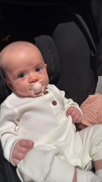 Sofía Calzetti mostró cómo está