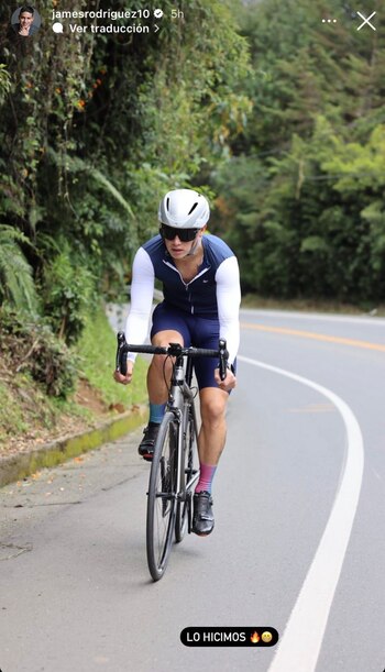 El futbolista James Rodríguez, considerado