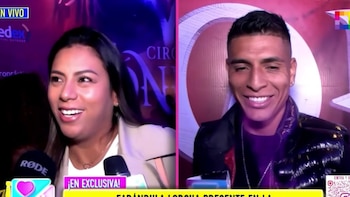 Paolo Hurtado y Rosa Fuentes olvidaron el pasaron y voltearon la página. Amor y Fuego.