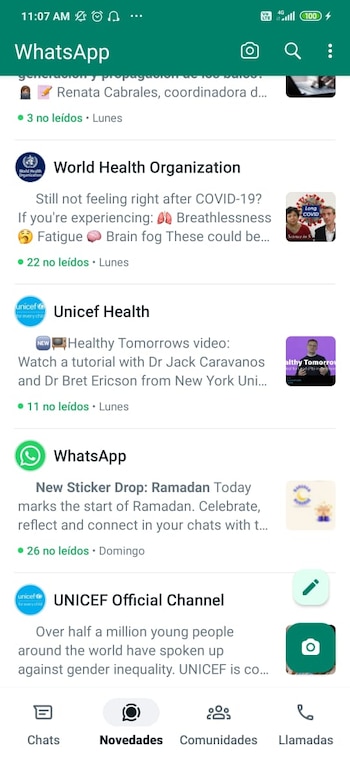 En esta pestaña se ven