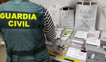 Medicamentos ilegales decomisados por la
