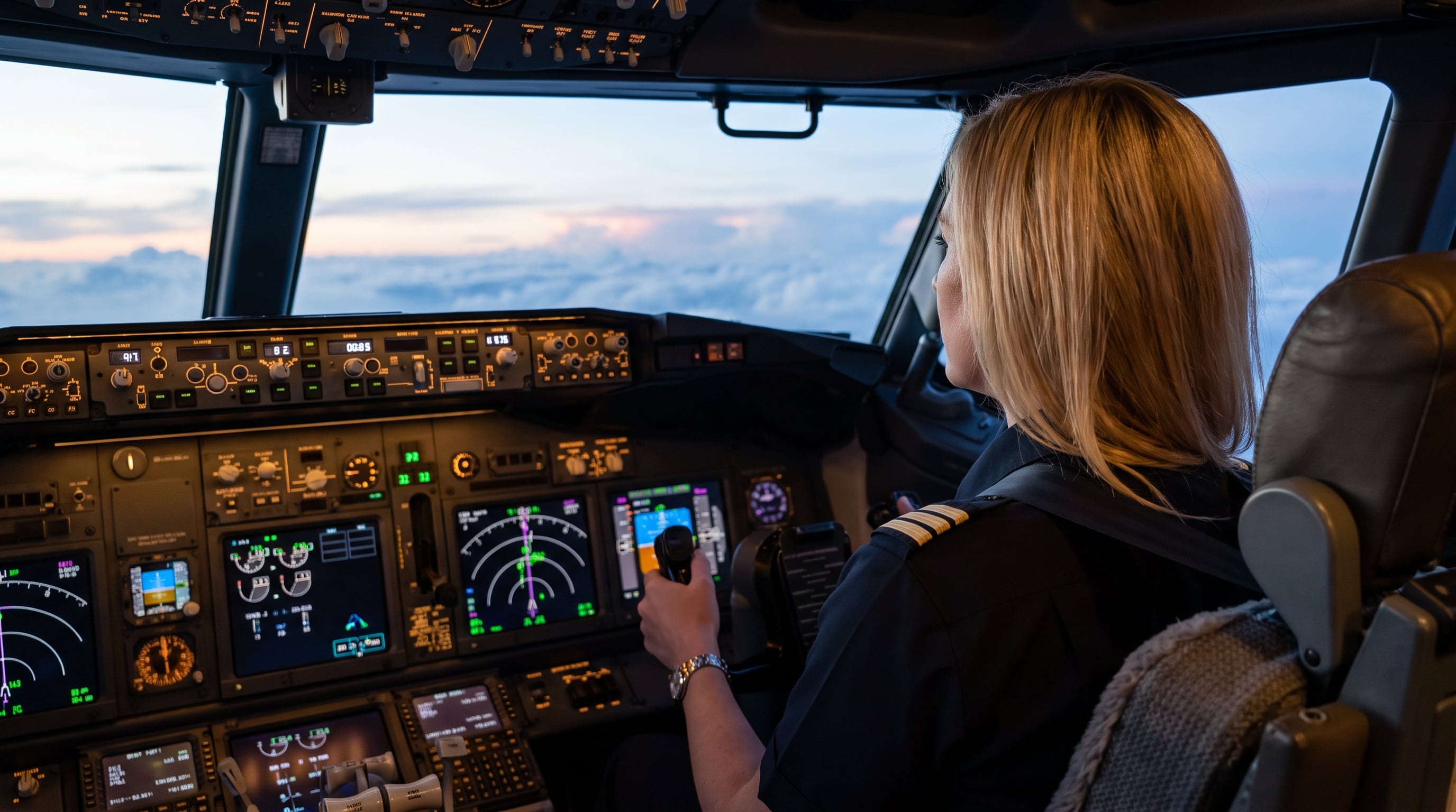 Savina Paül, piloto de larga distancia: “Puedes volar al mismo destino miles de veces pero una ruta nunca será igual a la anterior. El avión nunca pesa lo mismo”