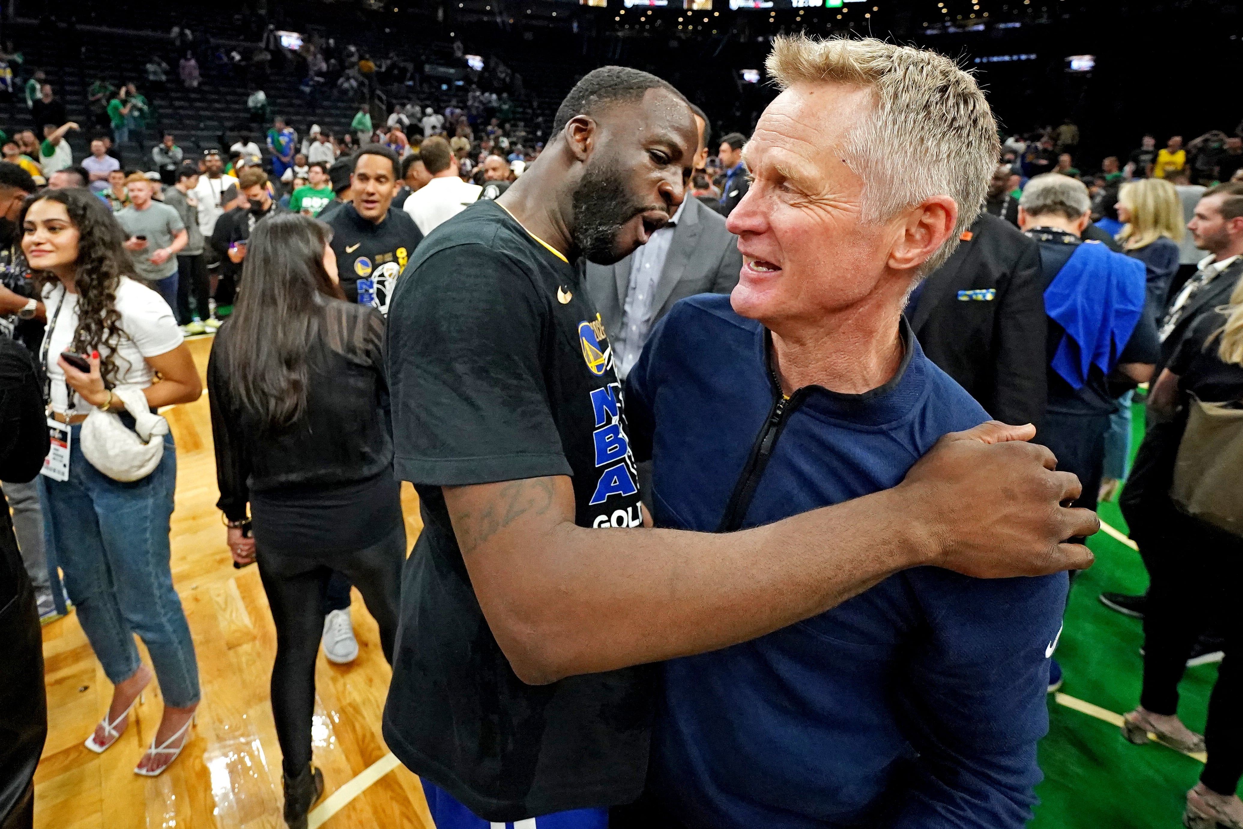 El liderazgo y la defensa de Green se fortalecieron bajo la dirección de Steve Kerr, quien lo posicionó como pieza clave del vestuario (Mandatory Credit: Kyle Terada-USA TODAY Sports)