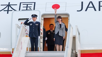 La primera ministra de Japón llegó a India para mantener conversaciones comerciales y de seguridad energética (@takaichi_sanae)