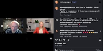 Lindsay Wagner celebró el 50