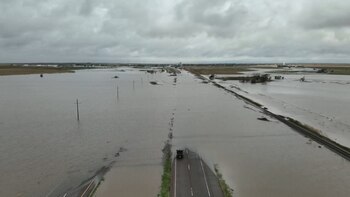 Imágenes de las inundaciones.