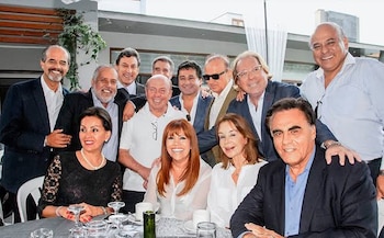 Magaly Medina almuerzo con políticos.