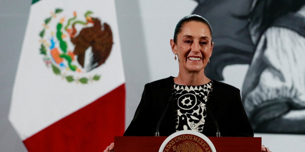 Sheinbaum informa avances en la construcción de centros de atención a migrantes en México - Infobae