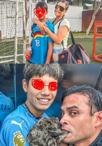 Christian Domínguez conmueve al llamar “hijo” al hijo de Leonard León con emotivo mensaje de cumpleaños. Captura: IG chrisdominguezof.