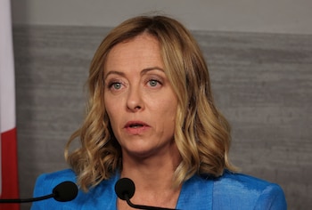 Giorgia Meloni (REUTERS/Mohamed Azakir/File Photo)