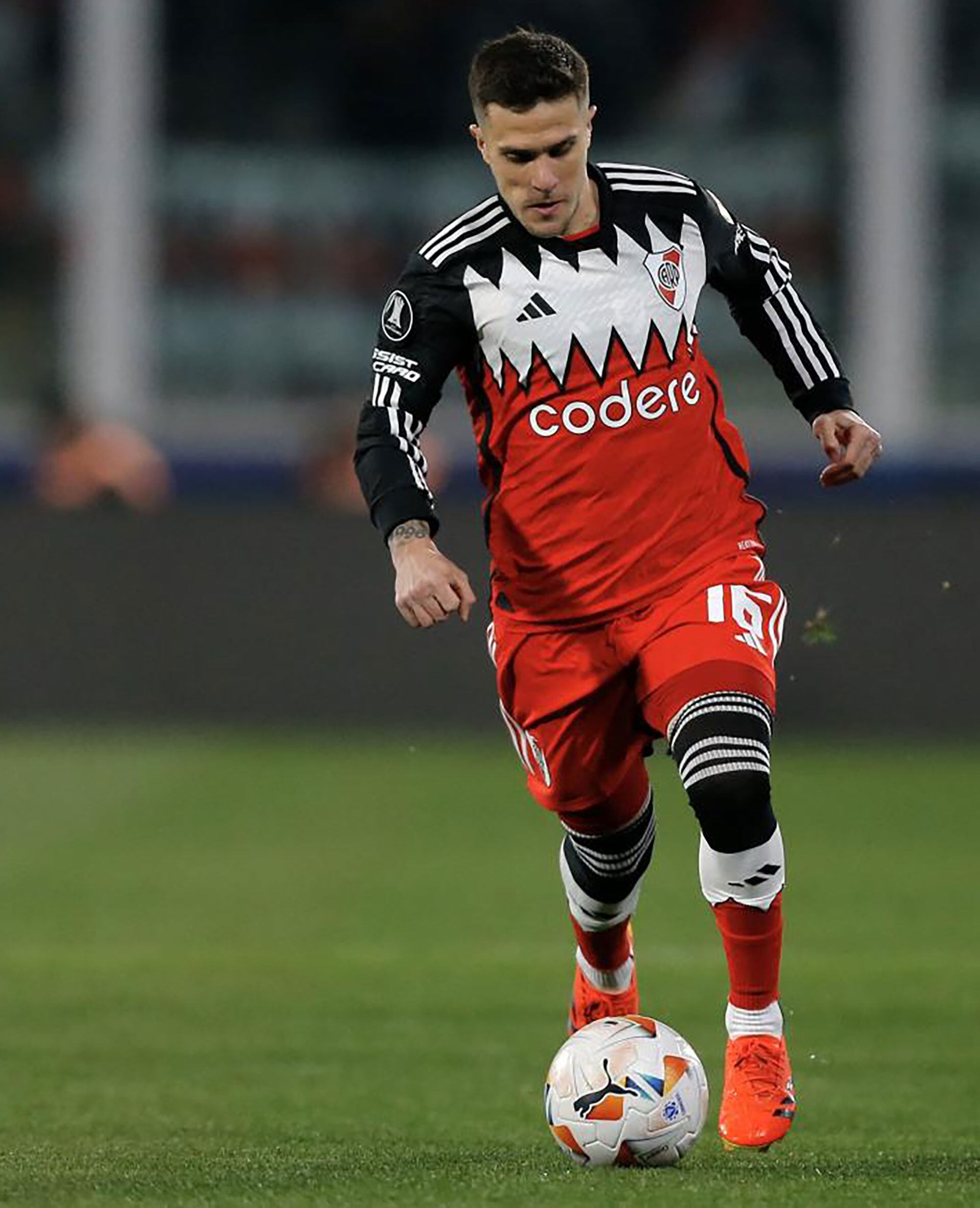 Fabricio Bustos, jugador de River Plate (AFP)