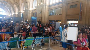 Demoras y hasta 10 cuadras