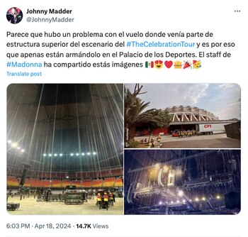 Un fan dio un reporte