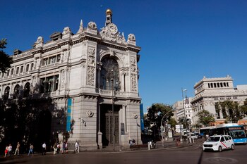 Fachada del Banco de España.