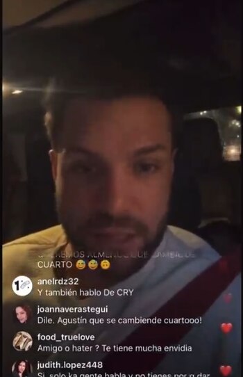 Nicola Porcella salió a desmentir la información proporcionada por Agustín Fernández en 'La Casa de los Famosos'.