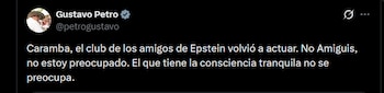Gustavo Petro respondió a Andrés