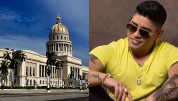 El cantante fue retirado de una aeronave minutos antes del despegue tras abordar su vuelo hacia la isla. (Imagen de cortesía)