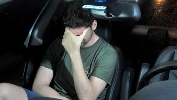 Pablo Ventura, al salir de