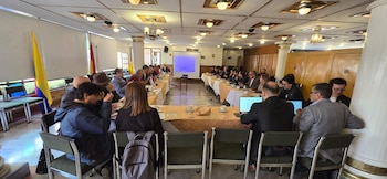 El encuentro estuvo liderado por el ministro del Trabajo Antonio Sanguino - crédito Javier García Felizzola/Facebook