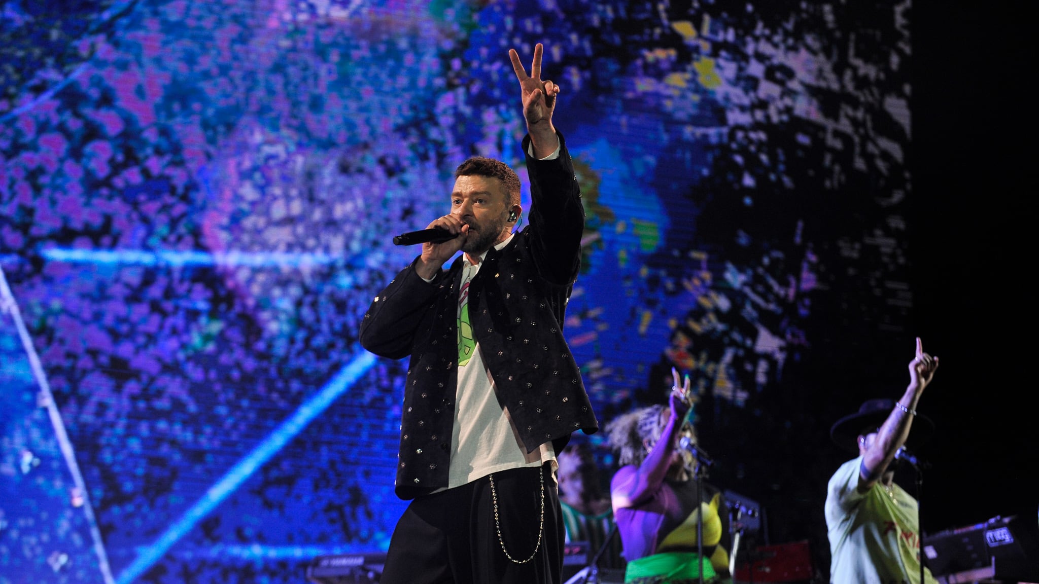 Justin Timberlake reveló detalles de su lucha personal con la enfermedad de Lyme, a poco de culminar una de las giras más intensas de su trayectoria artística (Lollapalooza/Gustavo Gavotti)