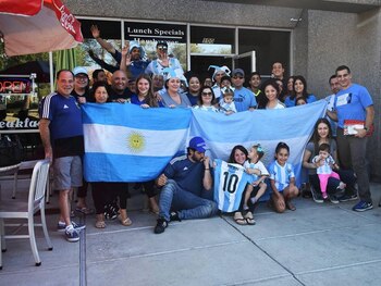 La comunidad argentina en Las