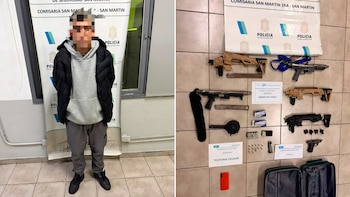 Bandas criminales se enfrentaron entre sí y con la Policía en San Martín: un menor detenido y varias armas secuestradas