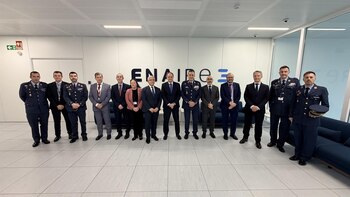 Enaire acoge en el centro