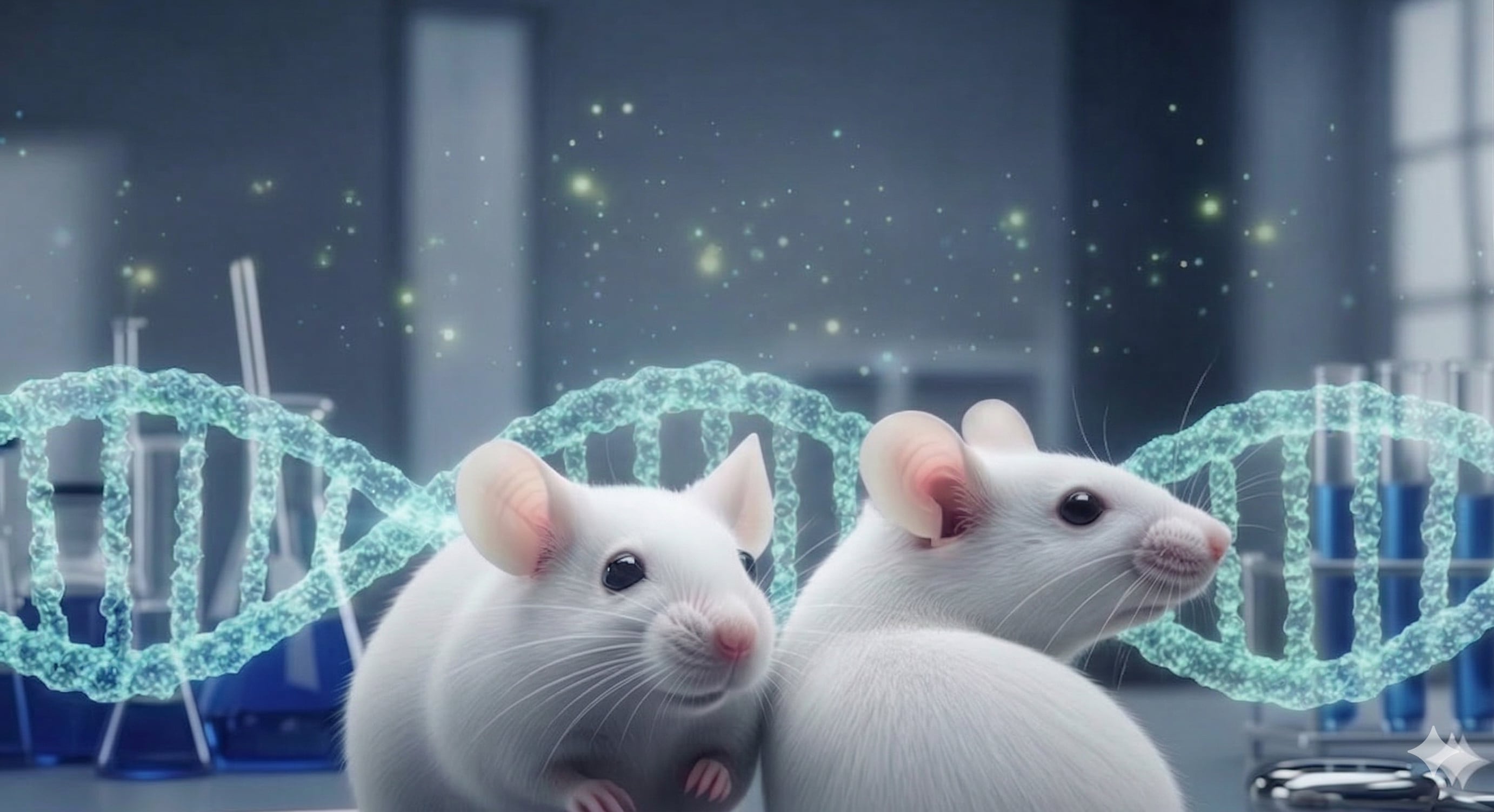 Una mínima alteración en la región Enh13 del ADN femenino desencadena la aparición de órganos reproductores masculinos en ratones (Imagen Ilustrativa Infobae)