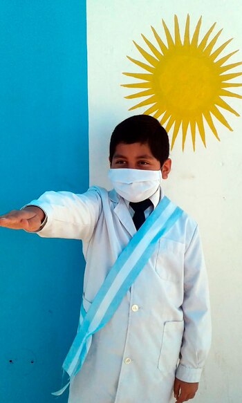 Un acto patrio en la