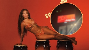 La cantante está utilizando vallas