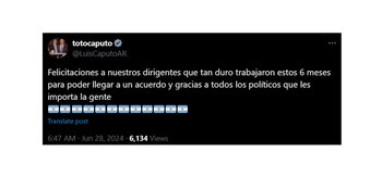 El ministro de Economía, Luis