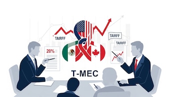 México llega a la revisión del T-MEC como el principal proveedor de Estados Unidos en medio de la guerra arancelaria