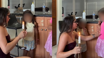 Una madre de Florida es arrestada por verter cera caliente sobre sus hijas y causar un incendio en la cocina