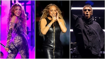 Shakira, Mariah Carey y Oasis