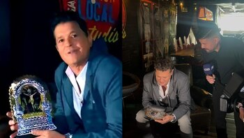 Carlos Vives se emocionó cuando