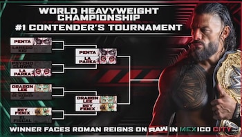 Penta vs La Parka & Dragón Lee ante Rey Fénix, las semifinales en el torneo para conocer el contendiente número 1 al título mundial de WWE.