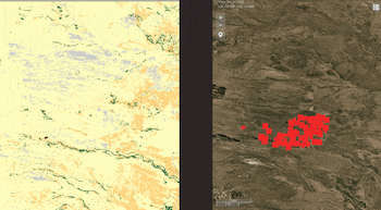 Incendios forestales Satelites on Fire Rodriguez Viau