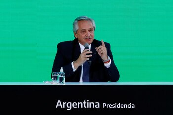 Alberto Fernández (REUTERS/Agustin Marcarian)