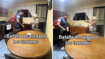 Abuelita demuestra a su nieto quién manda en una batalla de aura: “Ella farmeaba desde el inicio”