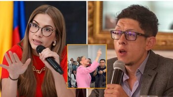 Catherine Juvinao increpó al ministro