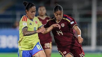 La selección Colombia femenina volvió a ganar en la Liga de Naciones de la Conmebol: venció a Venezuela por 2-1