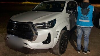 Las camionetas tenían un sistema