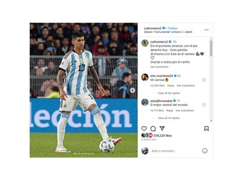 La publicación del Cuti Romero