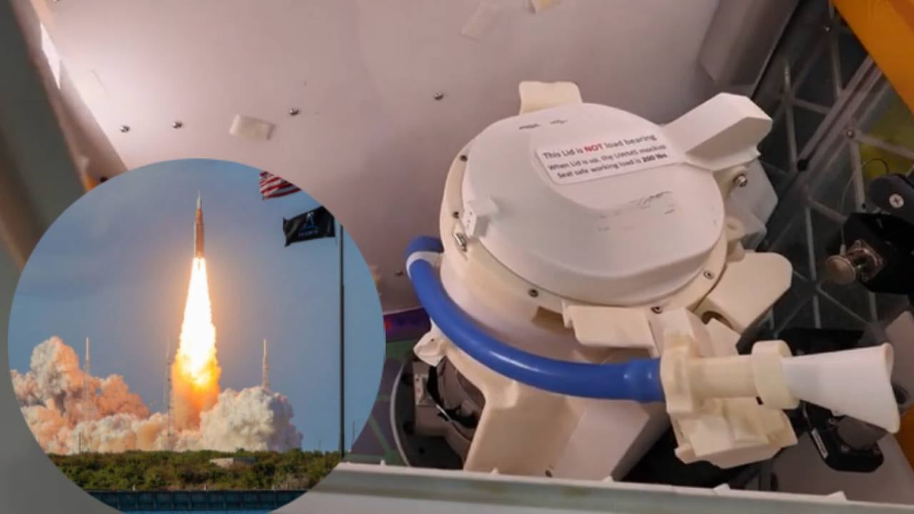 El inodoro de la nave Orión costó USD 23 millones y desató debate en Estados Unidos