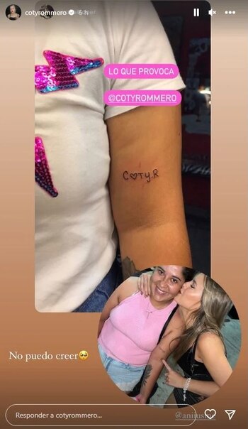 "Coty R.", el tatuaje que