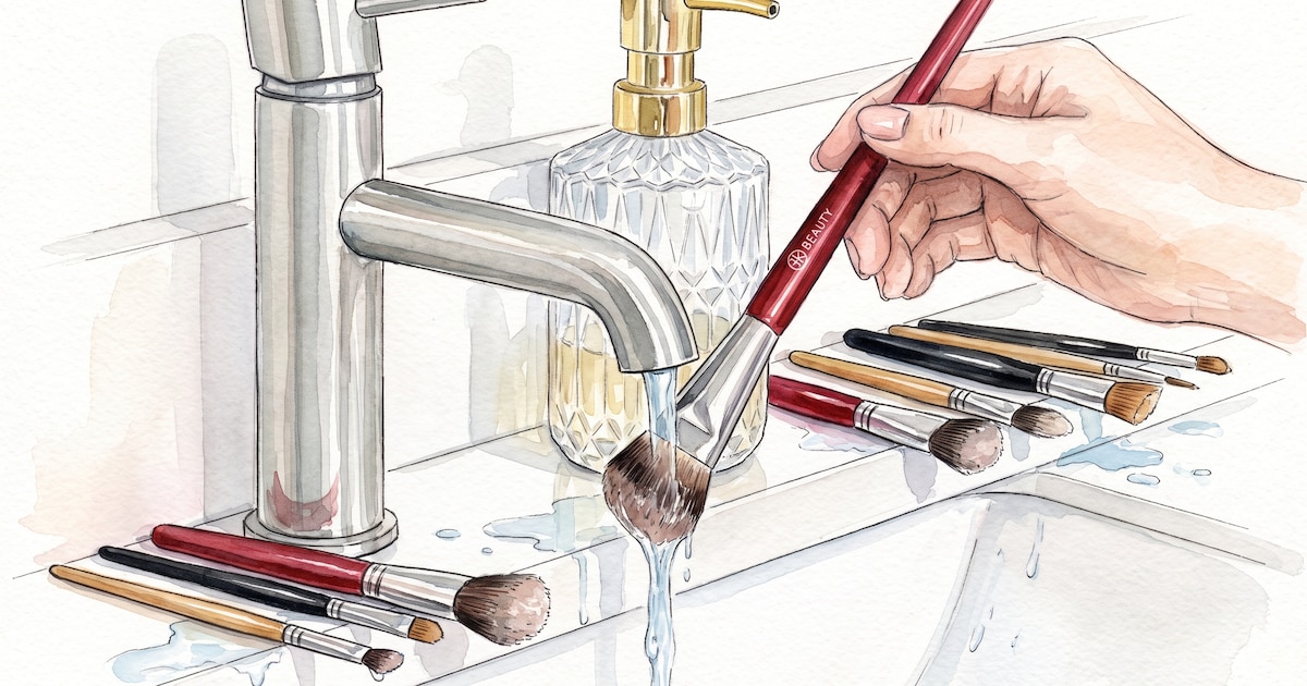 Brochas de maquillaje: cada cuánto hay que limpiarlas para proteger la piel de infecciones?